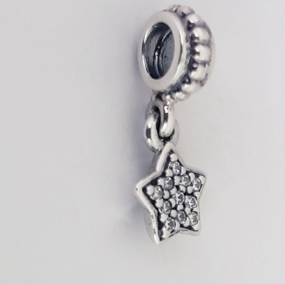 Authentic Pandora Star Dangle Charm - image 5